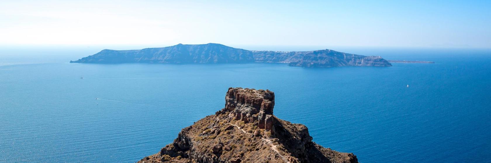 Skaros-Felsen